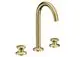 AXOR-HG-AXOR-One-3-Loch-Waschtischarmatur-Select-170-mit-Push-Open-Ablaufgarnitur-Brushed-Brass-48070950 gallery number 1